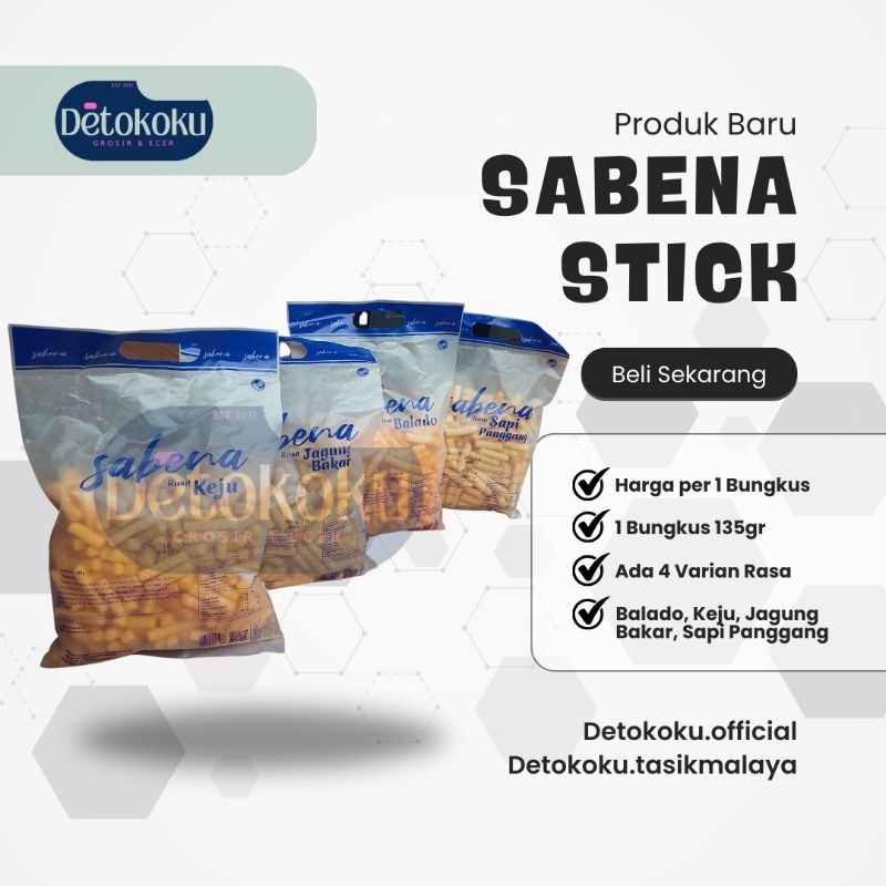 

Sabena Stick Eceran - 1 Bungkus @135gr