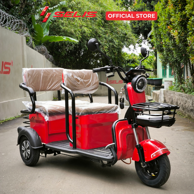 SELIS - Motor listrik New Borneo ( Motor Listrik Roda 3 / Tiga )