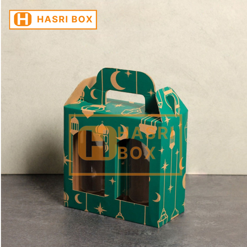 

( 10 Pcs ) Dus Toples Jar 1000ml Isi 2 Lebaran Kardus Box Jinjing Toples Tabung 1000ml Kotak Packaging Hampers Parcel Idul Fitri