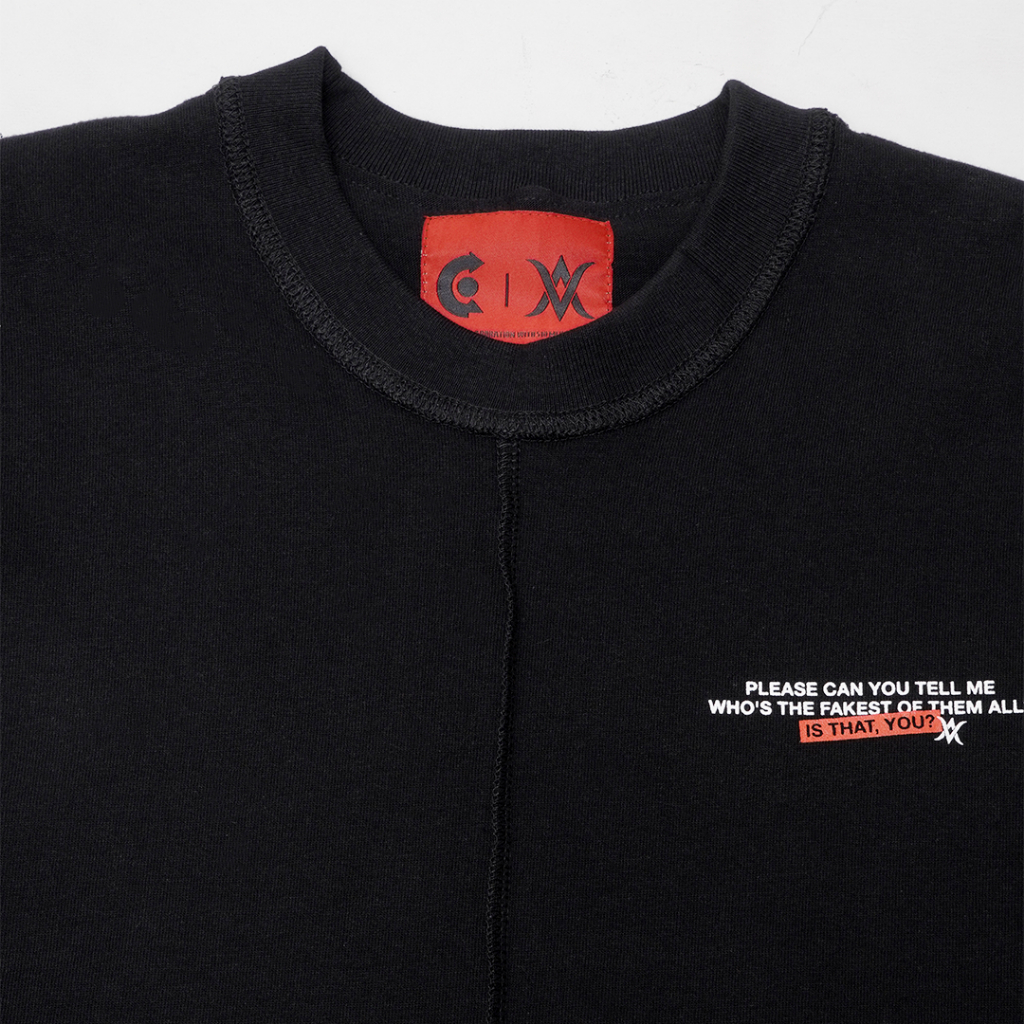 NEW READY STOCK - GVFI X 510 DEAD CLOWN OVERSIZED T-SHIRT BLACK