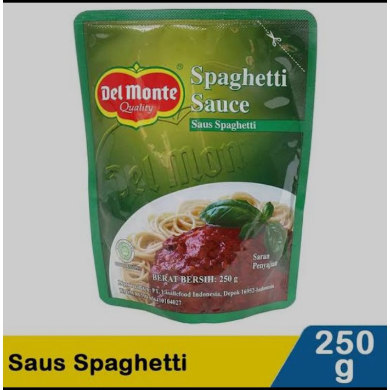 

Delmonte Spaghetti Sauce 250 Gr