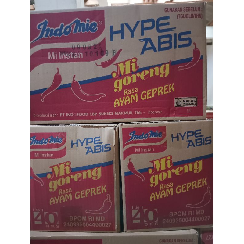 

Indomie Hype Abis Ayam Geprek