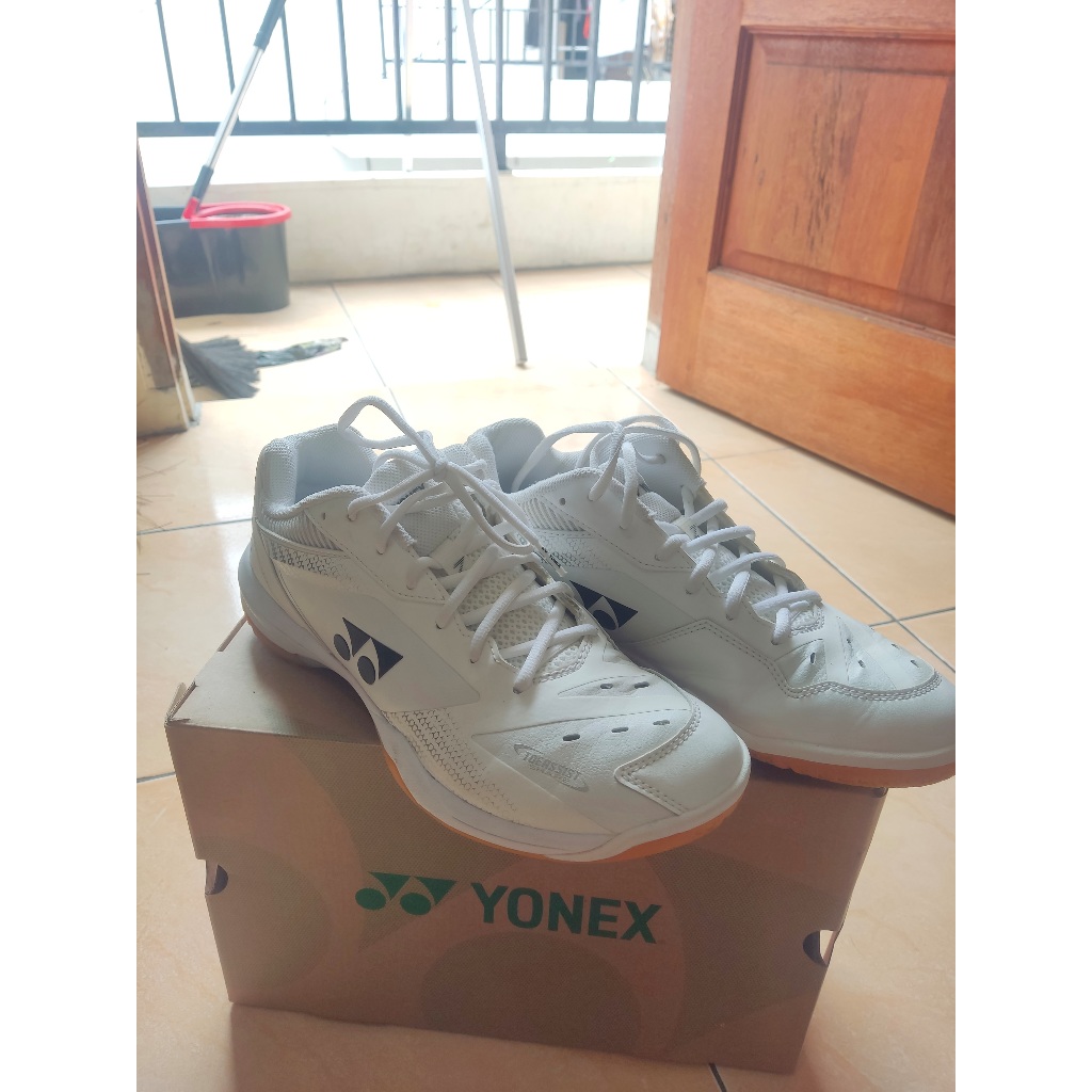 ( READY STOK ) PROMO Original Sepatu yonex SHB 65 Z3 MEN Putih Sepatu Sport Badminton Olahraga Yonex