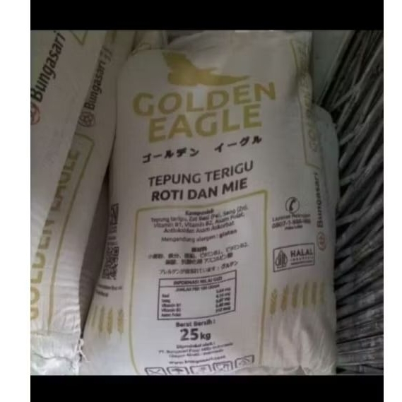 

Golden Eagle Tepung Terigu Roti Dan Mie 25kg