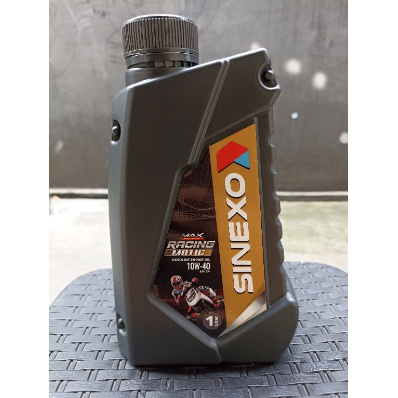 OLI SINEXO RACING MATIC GASOLINE ENGINE OIL SAE 10W-40 API SN 1 LITER