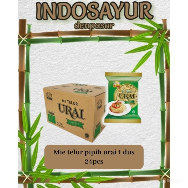 

Mie telur pipih urai 1 dus isi 24pcs _ INDOSAYUR