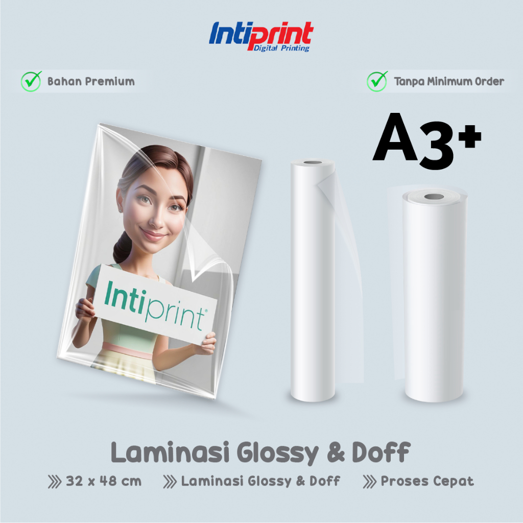 

Laminating A3 Doff / Laminasi Glossy