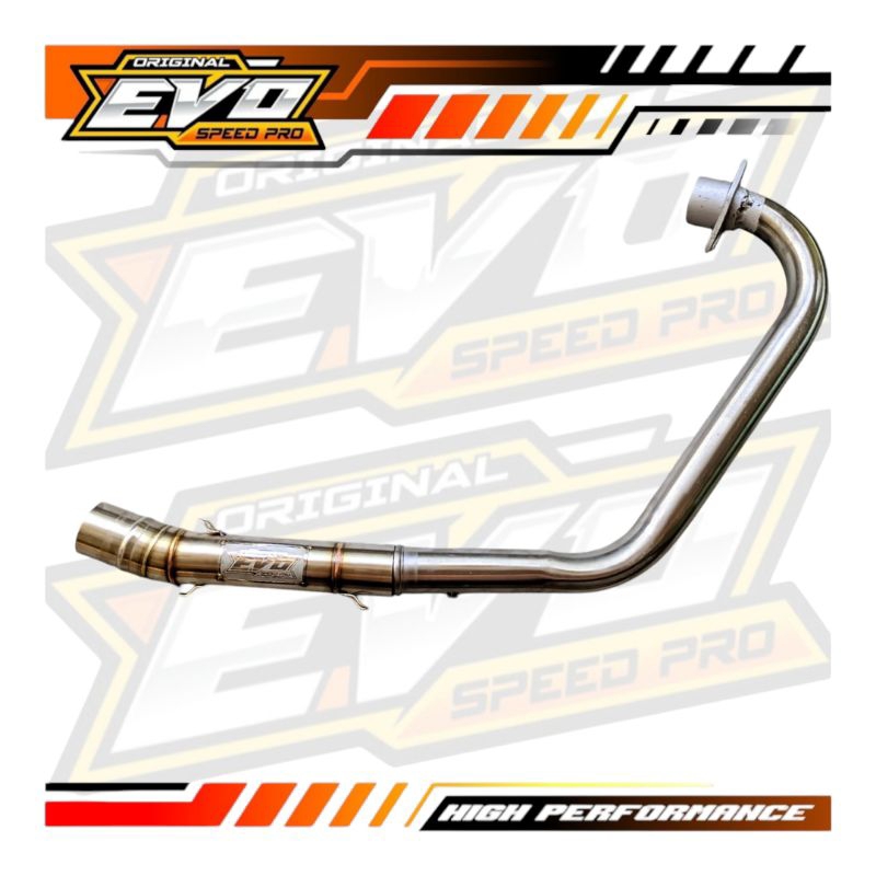 Pipa Leher Leheran Knalpot Racing Tiger Revo Tiger 2000 Cb100 GLpro Byson w175 Xsr155 Megapro Verza