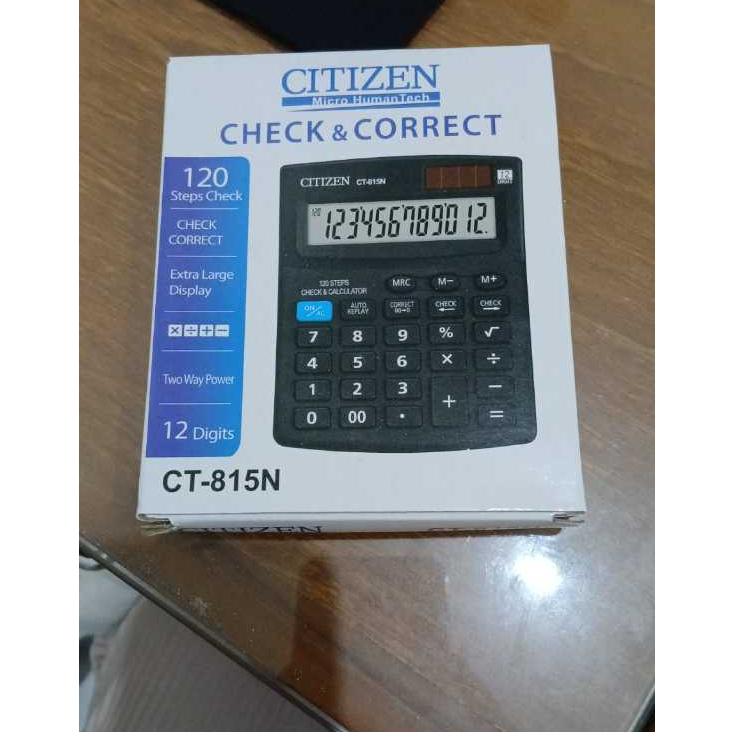 

Kalkulator Citizen CT 815N