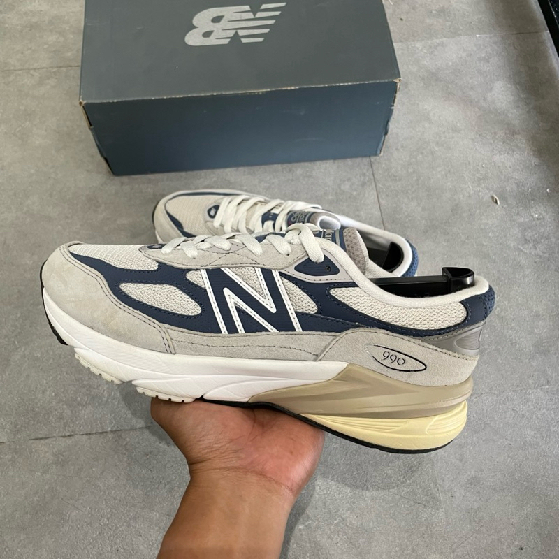 New Balance 990V6 Grey Navy #M612