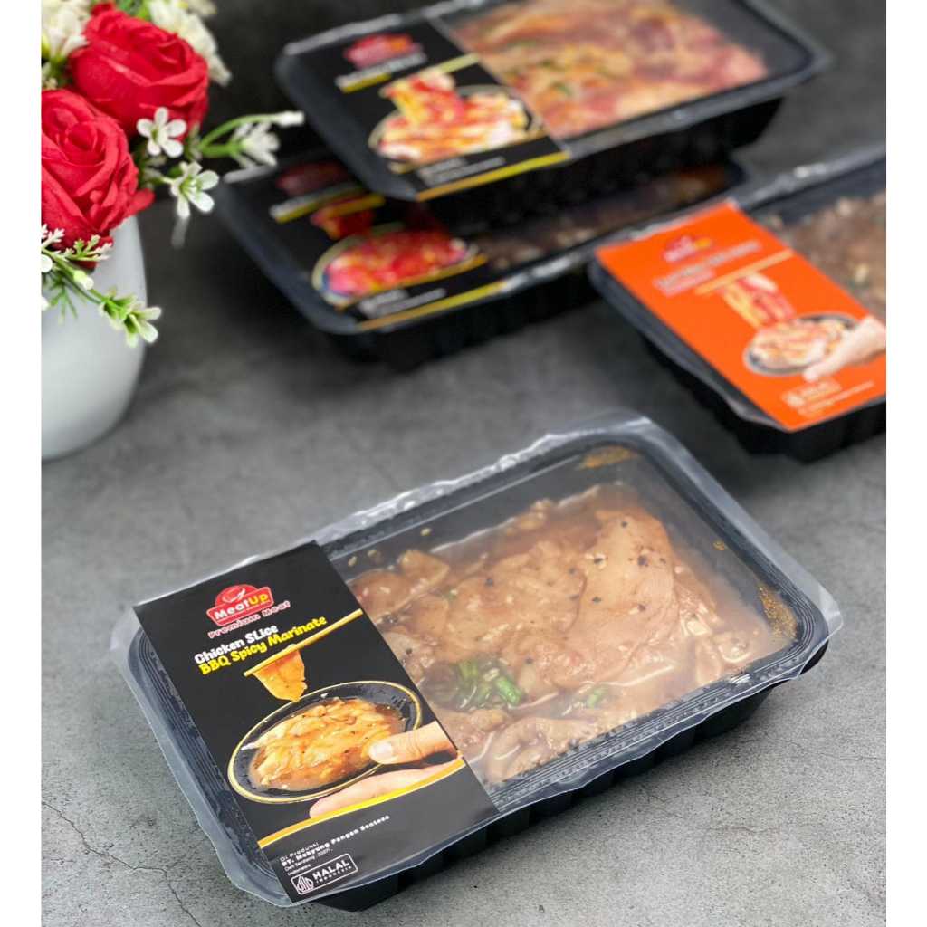 

Meat Up Chicken Marinated | Daging Ayam Marinasi Berbumbu 250 gram | Pasar Murah Medan