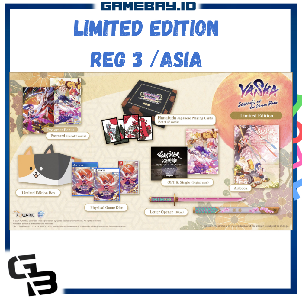 Nintendo Switch / Ps4 / Ps5 Yasha : Legends of the Demon Blade