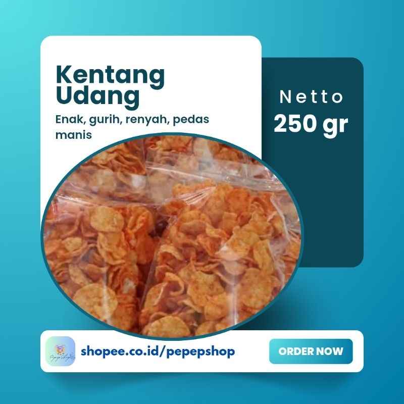 

Kentang Udang Pedas Manis