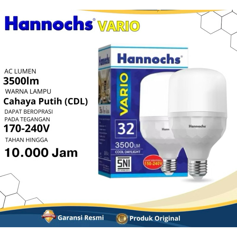 Lampu Hannochs LED 32 watt