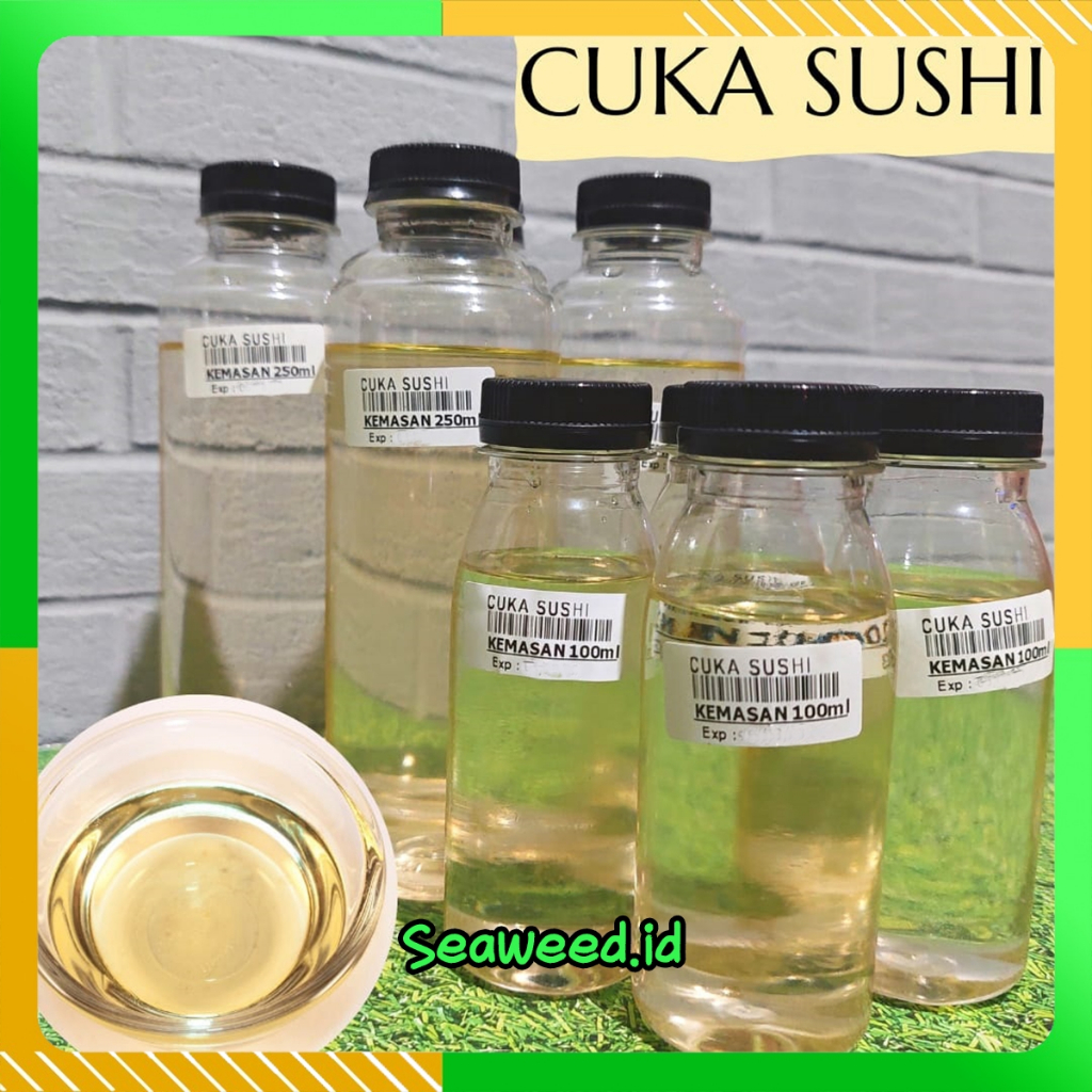 

Cuka Sushi Seasoning Halal Vinegar Cuka Bumbu Nasi Sushi Gimbap Onigiri Cuka Untuk sushi gimbap