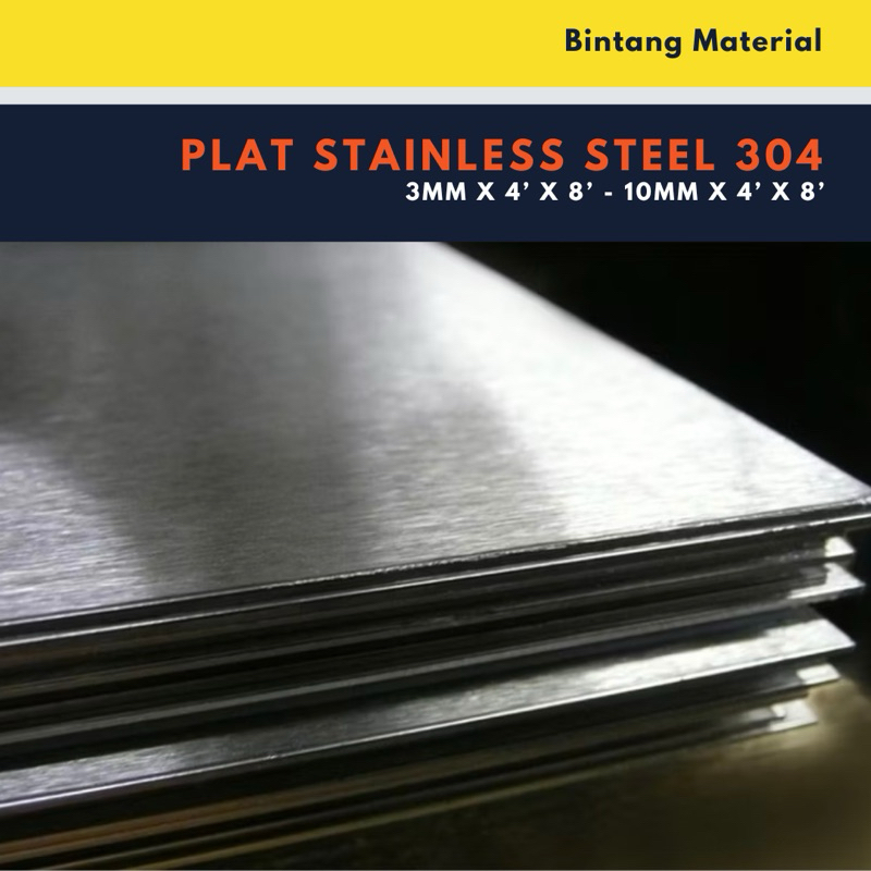 Plat Stainless Steel (SS) 304