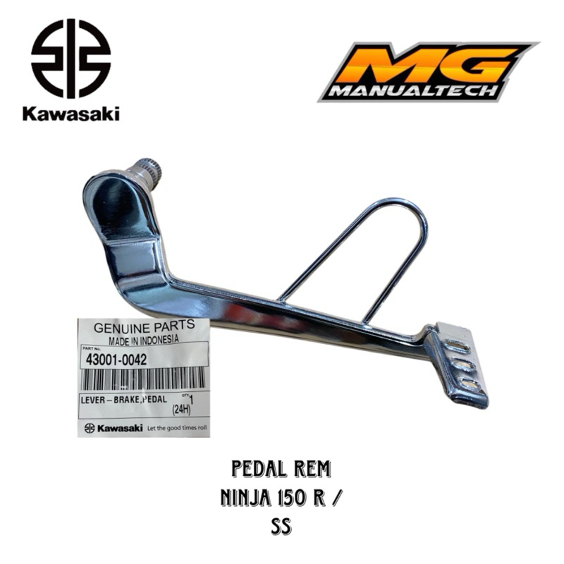 Pedal Rem Ninja 150 R / SS Original Kawasaki 43001-0042