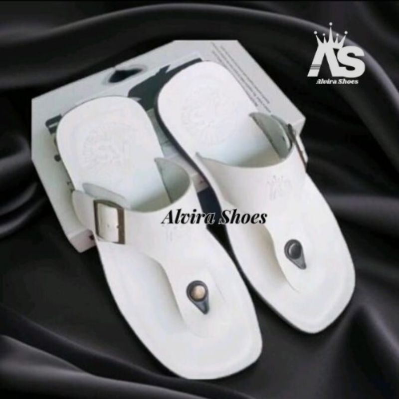 Sandal santai pria kulit asli, Sendal santai Pria kulit asli , Sendal santai pria kulit asli warna P