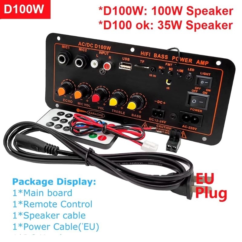 Amplifier stereo Bluetooth amplifier board 220v Digital bluetooth amplifier Amplifier board audio 12