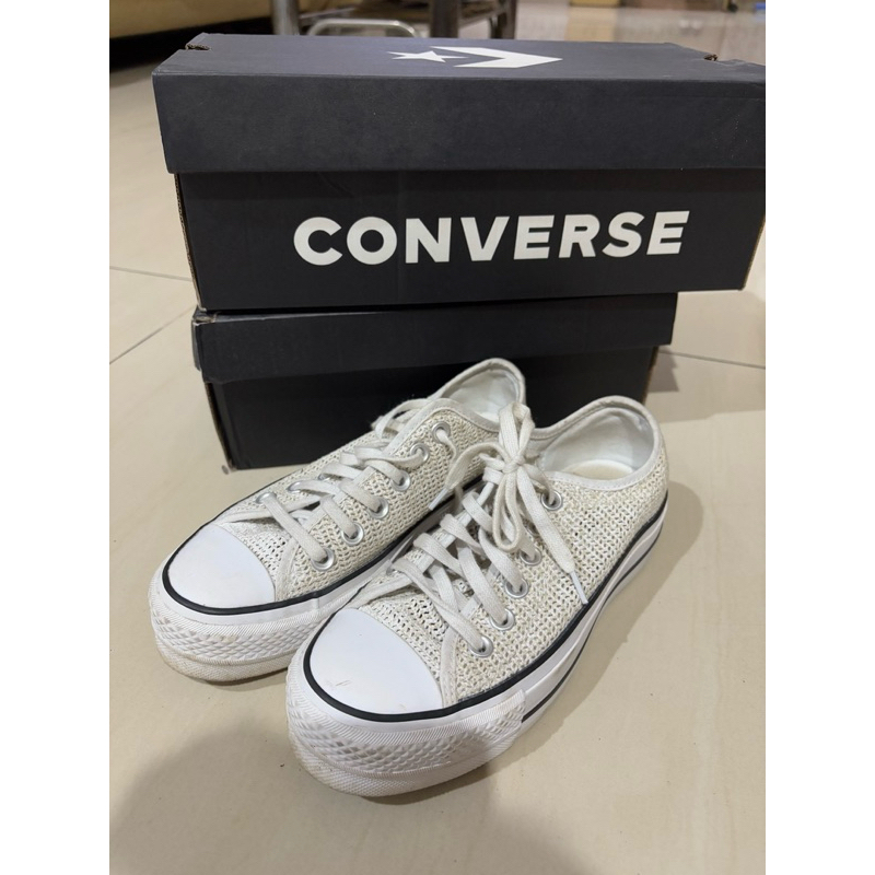 Converse Chuck taylor CTAS LIFT OX White All star