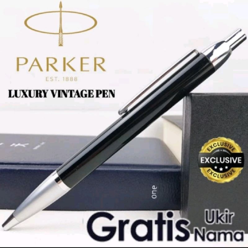 

Pulpen Mewah Vintage Clasic Pen Parker Ct Gratis Grafir Nama Dan Box Exlusive