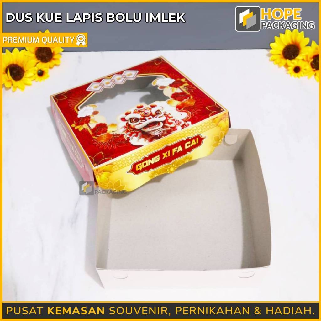

Dus Kue Lapis Bolu Seri Imlek / Kotak Kue / Box Souvenir Kue Keranjang / Dus Imlek / Hampers Kue Imlek
