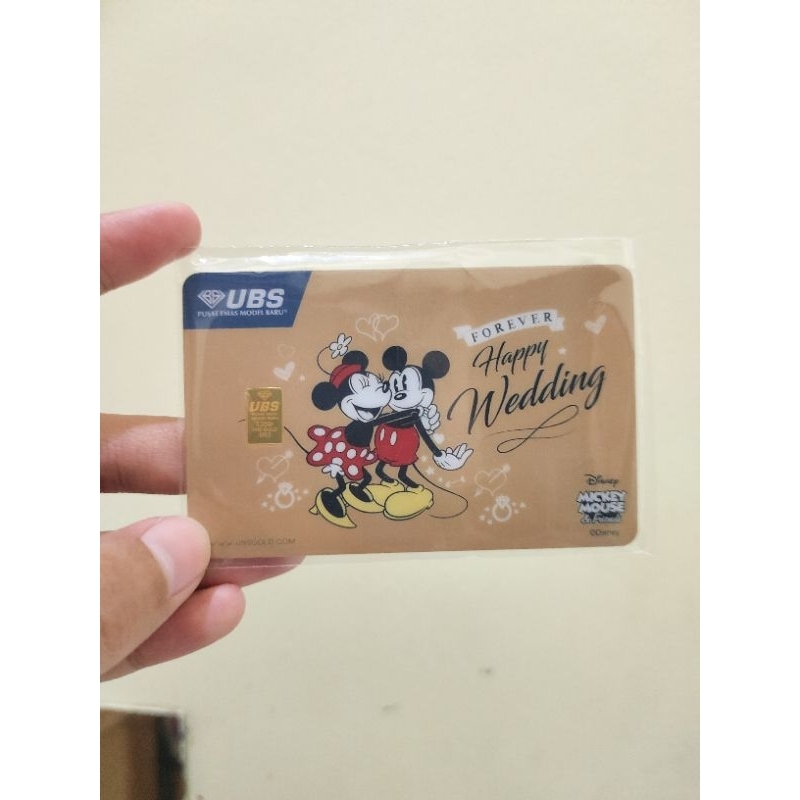 LM UBS 0.25 gram Disney Happy Wedding