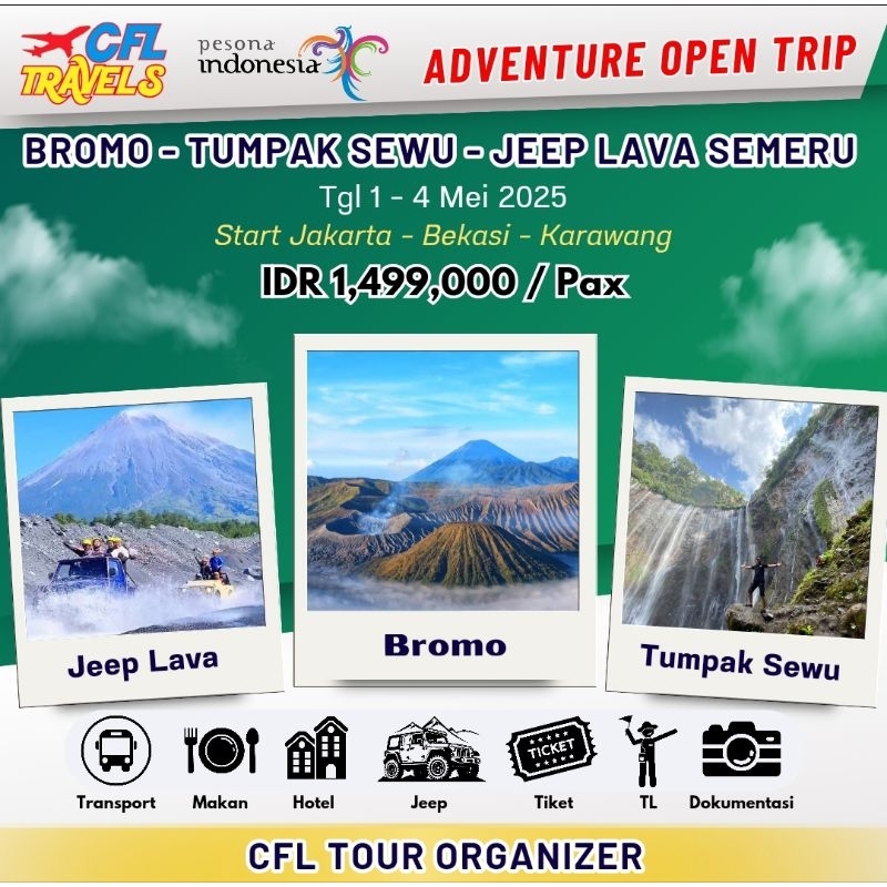 Open Trip Bromo Tumpak Sewu - Malang