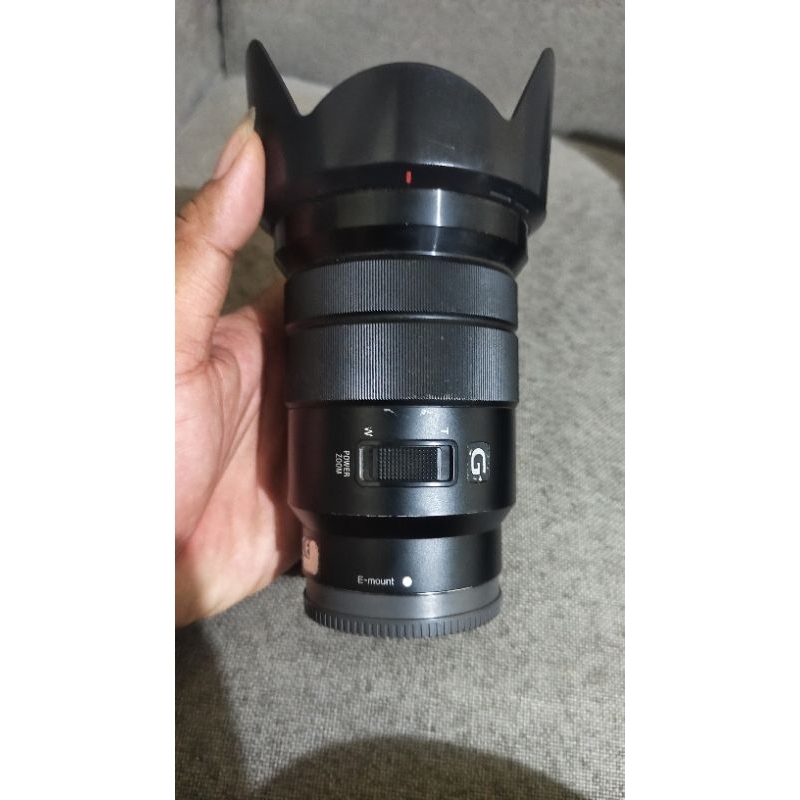 lensa sony 18-105 kondisi normal semua