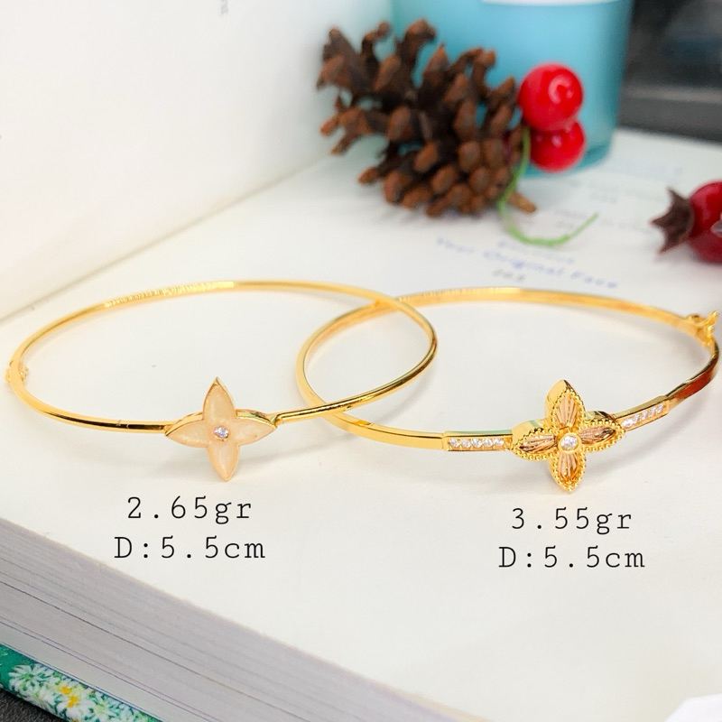 Gelang Emas LV Gelang Tennis Bracelet Gelang Diamond Alike Tiff Limited‼️Gelang Serut Permata Gelang