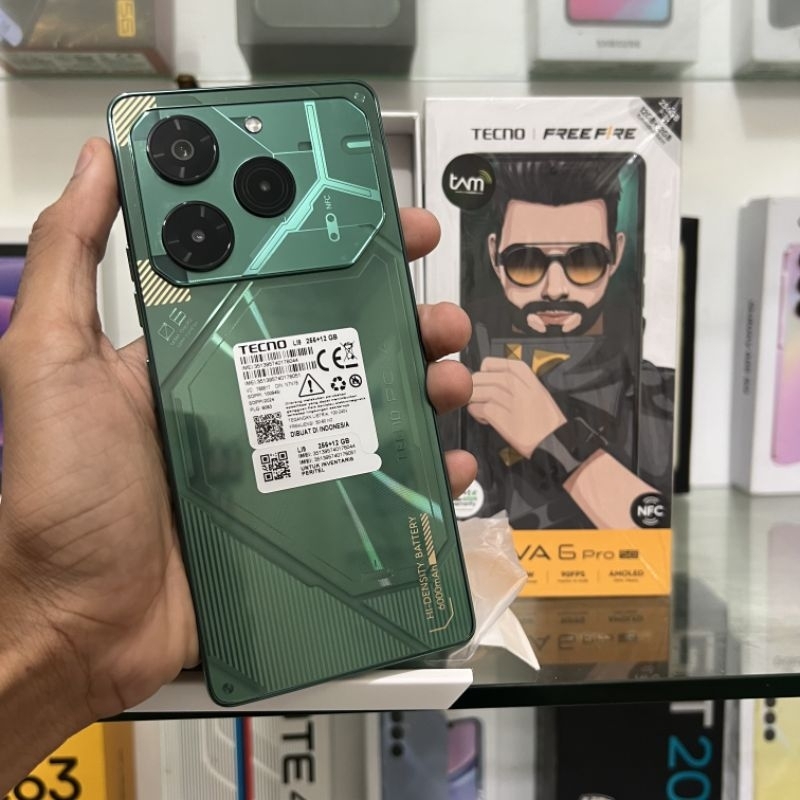 Tecno Pova 6 Pro 5G 12/256 Second Fullset Original Garansi Resmi