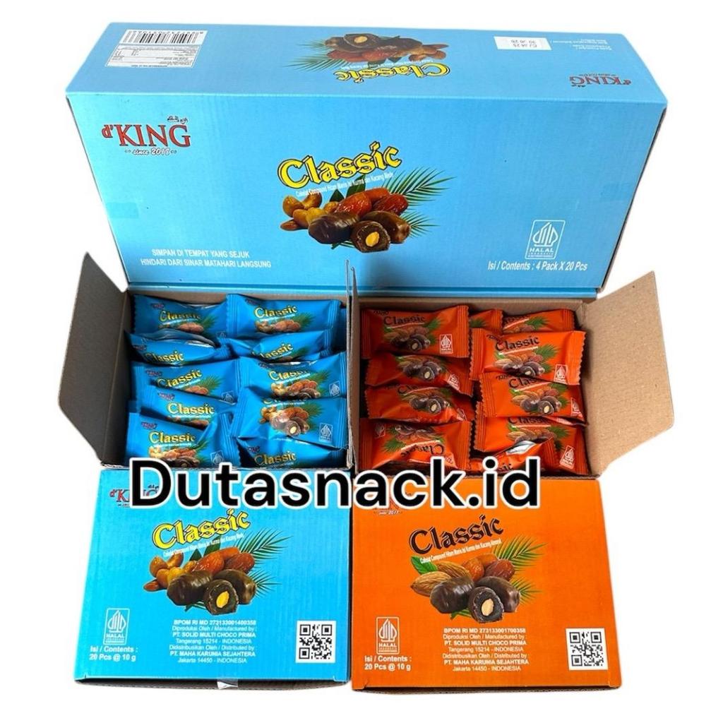 

1 karton COKLAT KURMA TUNISIA isi almond dan mede dapat 4 pack isi 80 bisa MIX pilih varian