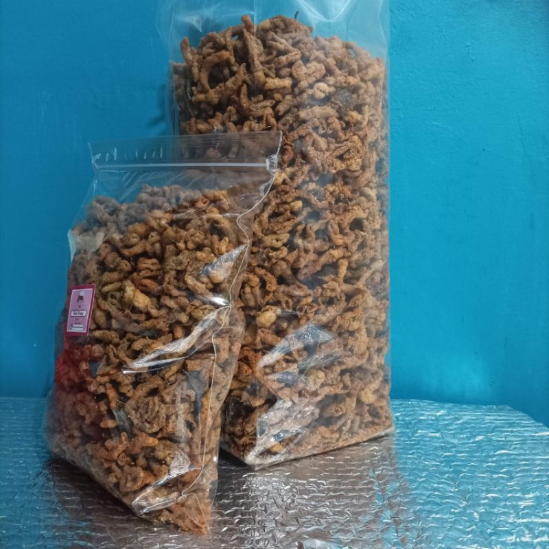 

Keripik Usus Krispy Pedas Manis 2kg