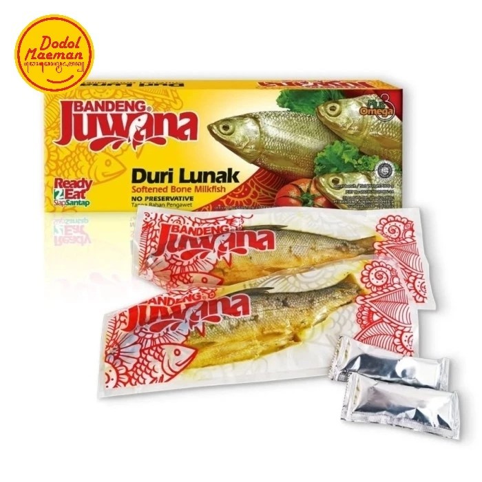 

Bandeng Presto Juwana Duri Lunak Asli Khas Semarang Vacuum 1 BOX ISI 2 Ikan Bandeng Presto