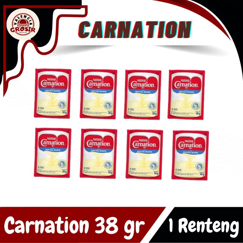 

CARNATION SACHET 38gr / SUSU KENTAL MANIS / SKM / KRIMER / KKM (BARU)