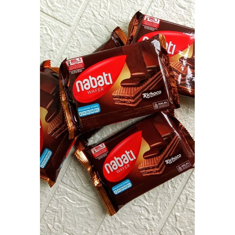 

Nabati wafer rechess Nabati All variant per 5 pcs