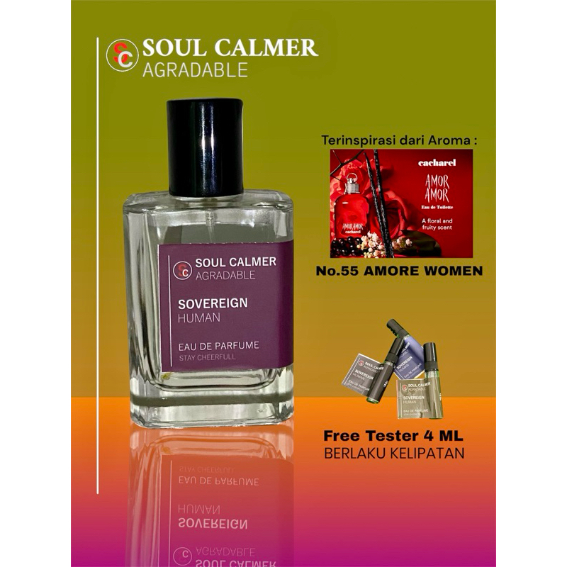 55. AM0RE W0MEN Parfum Cewek Anggun