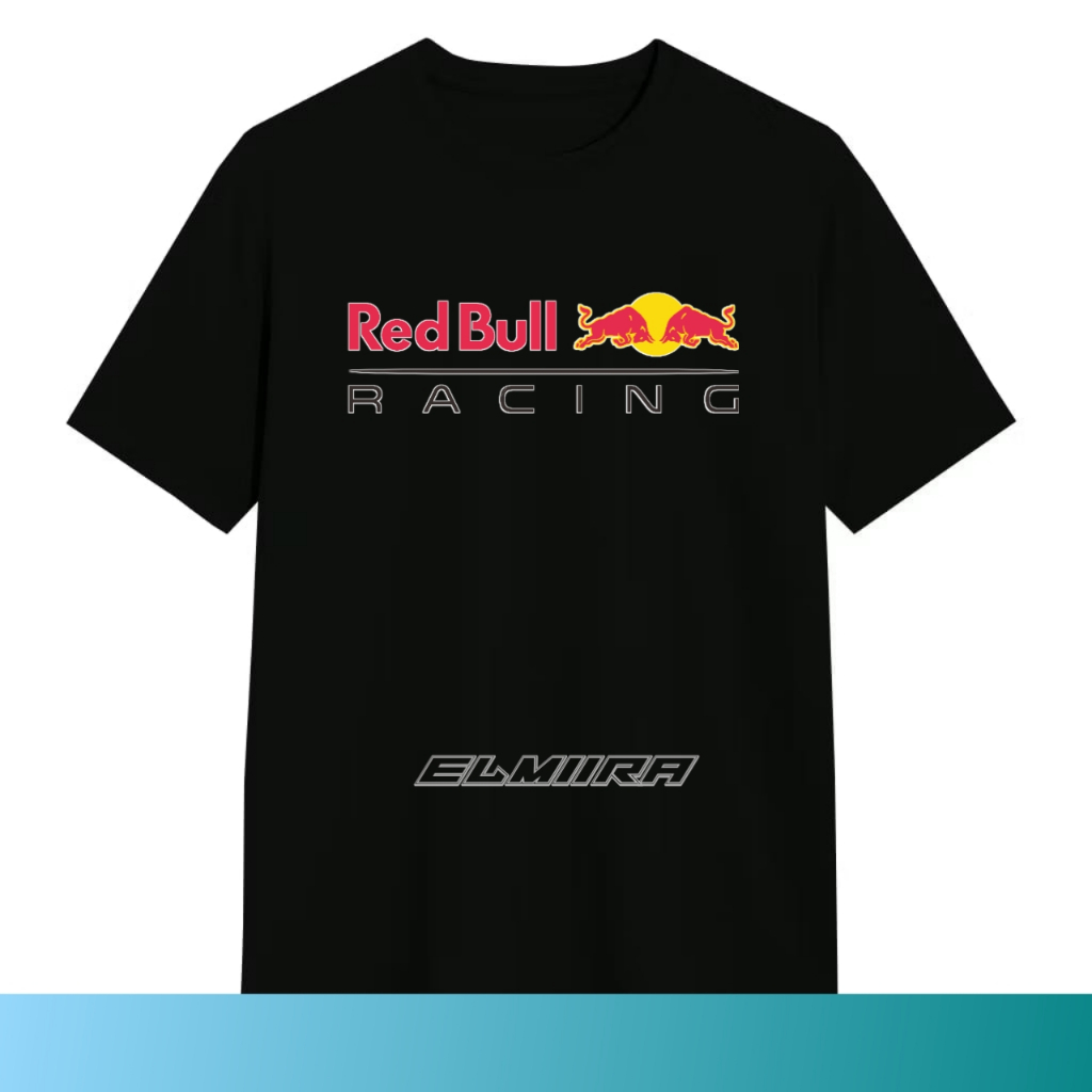 Kaos Red Bull Racing Baju Merch Red Bull