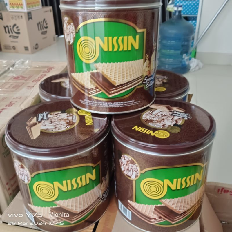

(PROMO) NISSIN WAFER CHOCOLATE / NISSIN KALENG 267 GR SPESIAL EDITION