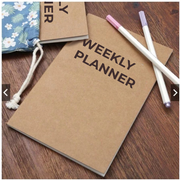 

[CREELL] Kraft Weekly Planner A5 / Planner Mingguan