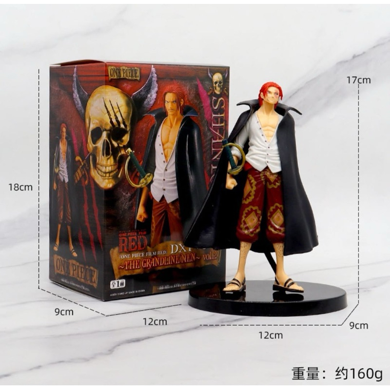 action figure one piece shanks red film