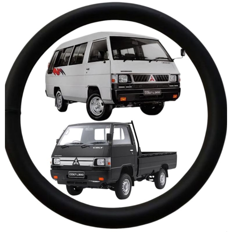 sarung stir L300, cover stir L300, bungkus stir L300 mitsubishi L300 colt, motip polos