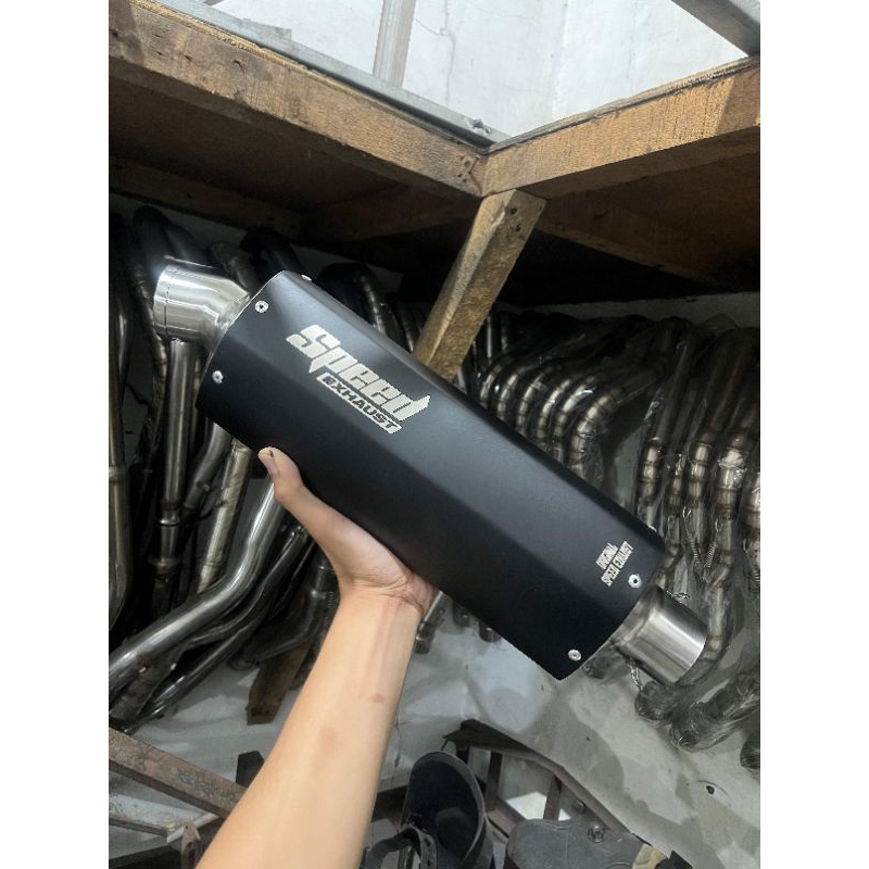 knalpot selincer only original speed Exhaust tipe x -1
