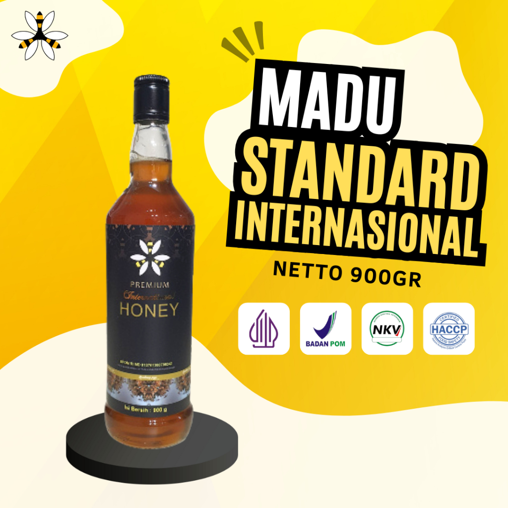 

Madu Kembang Joyo - Madu Standart Internasional 600 ml - Madu Premium + Bubble Wrap