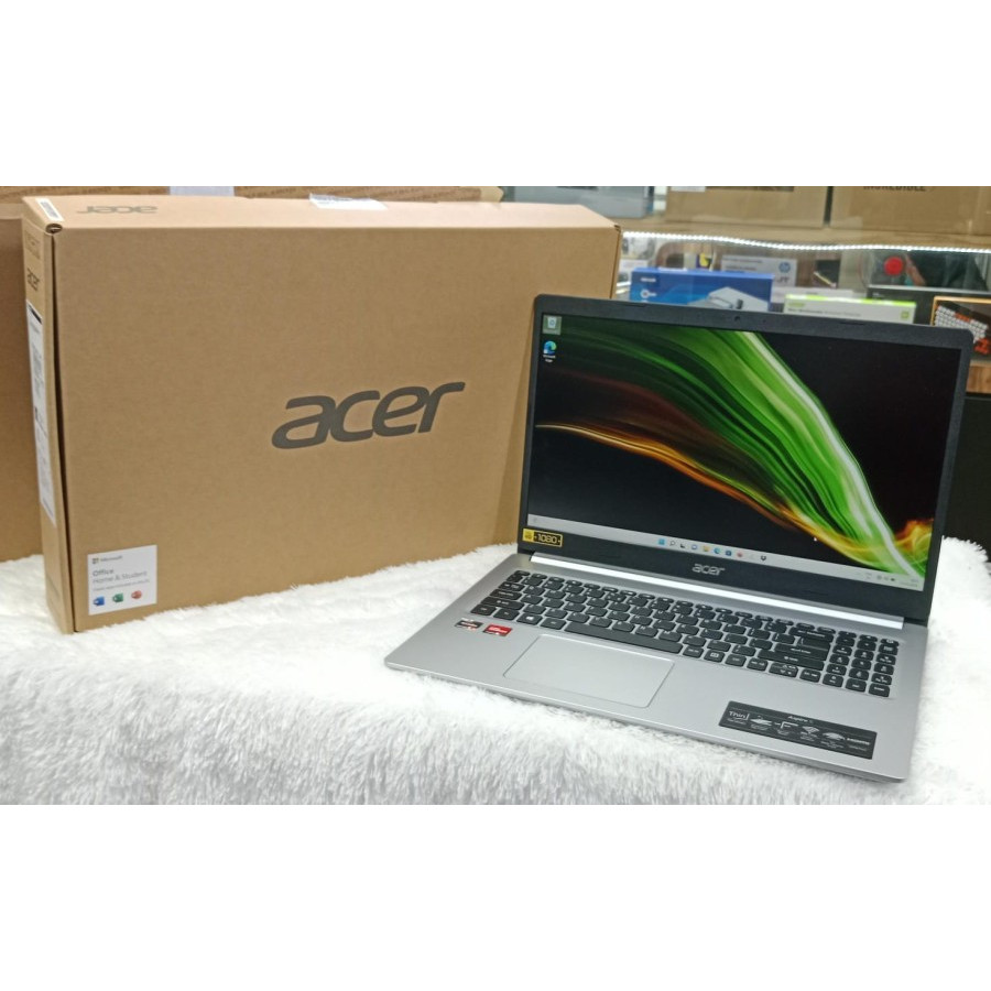 Laptop Acer AMD Ryzen3 SSD 512GB RAM 8GB Keyboard Backlit 15,6 Inch Like New