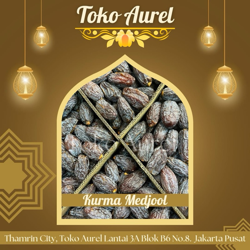 

Kurma Medjool Medjoul Palestine Jumbo Premium Super 1kg