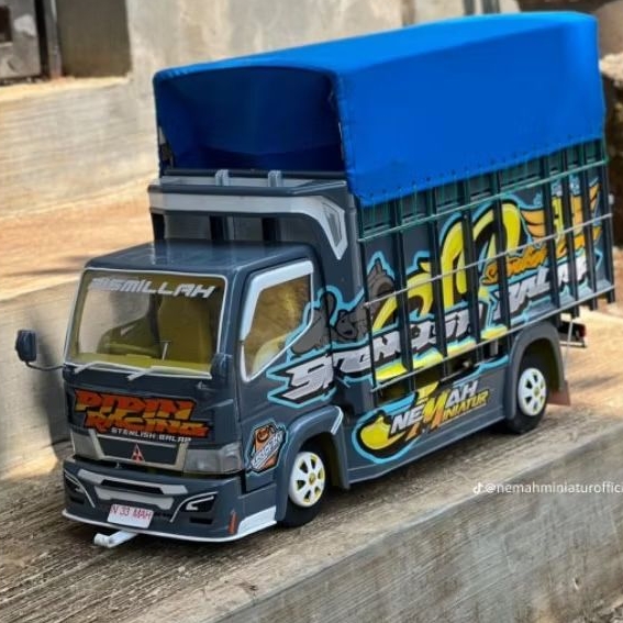 PROMO MURAH MAINAN TRUK OLENG  TERPAL KOTAK BONUS TERPAL SEGITIGA  FULL VARIASI LAMPU BONUS TERPAL T