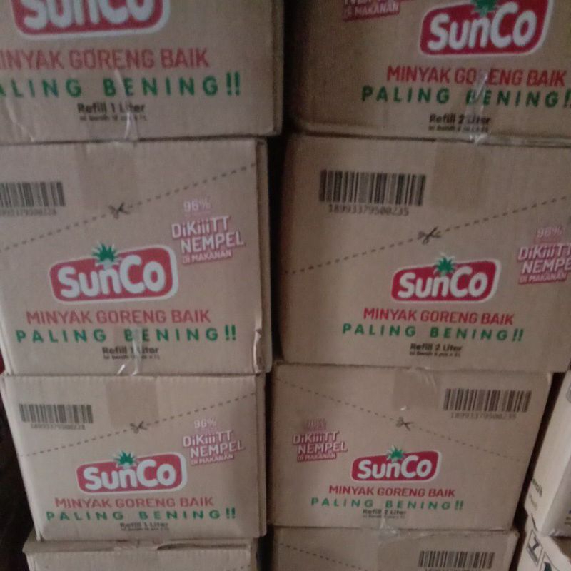

SUNCO MINYAK GORENG 2 KARTON