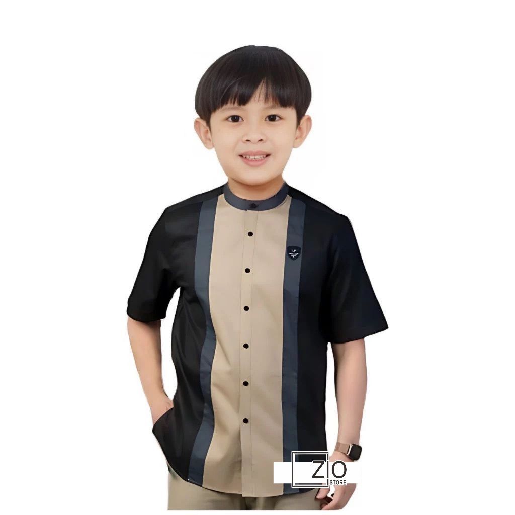 BELI Baju Koko Exclusive Modern - Baju Koko Ayah Anak Kombinasi Terbaru BELI