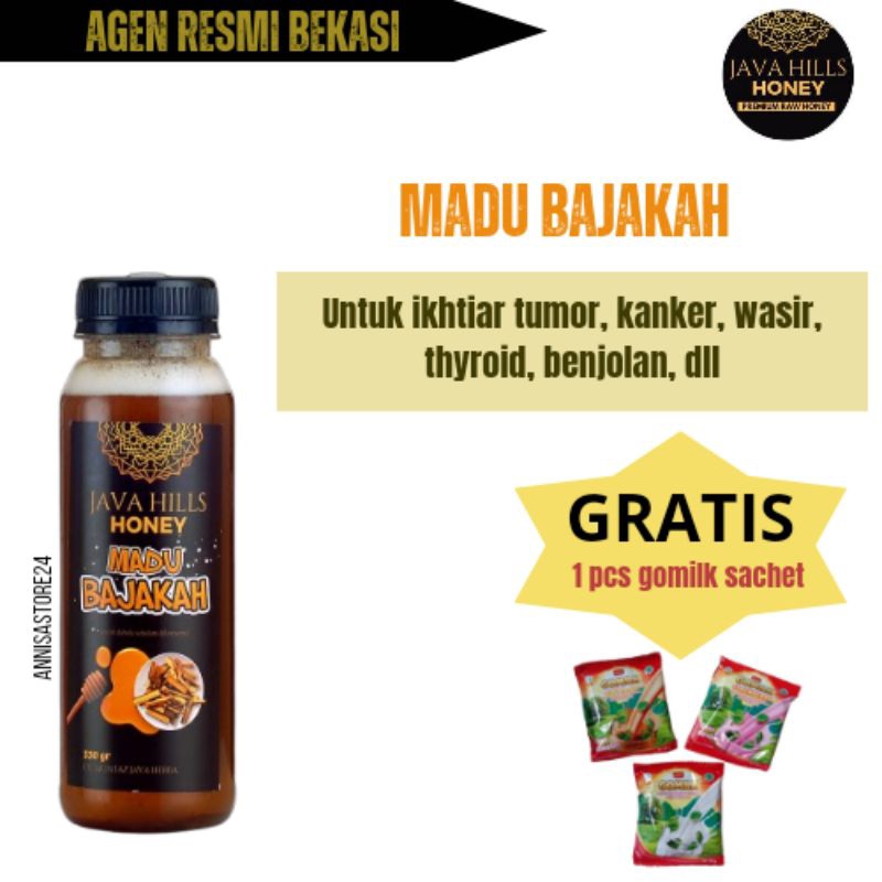 

Madu Bajakah 320gr Javahills Honey - untuk kesehatan penyakit dalam, dan wasir